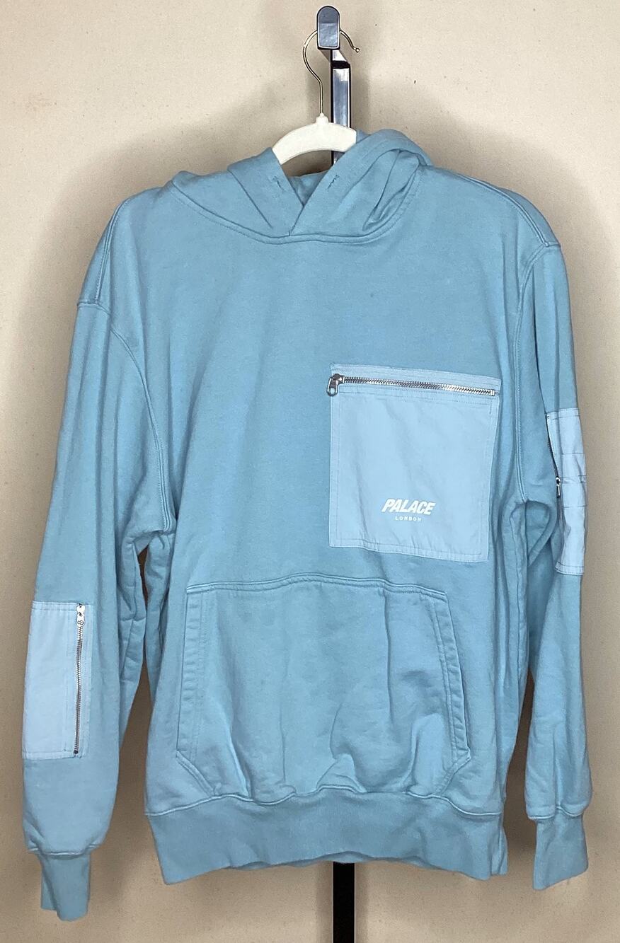 Palace London Blue Sweatshirt Size Medium